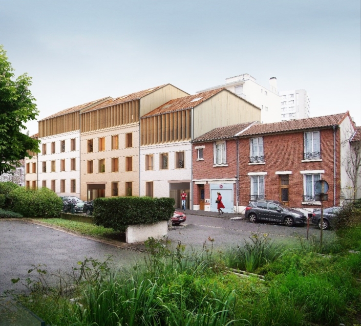 démolition et construction logements résidentiels et commerces - Bagnolet