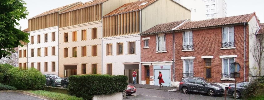 démolition et construction logements résidentiels et commerces - Bagnolet