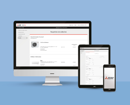 Plateforme sélection PAC – Mitsubishi Electric